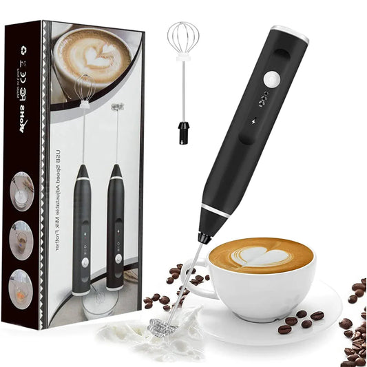 Handheld Rechargeable Coffee Beater - Premium Quality