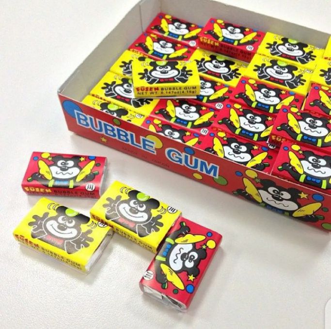 Fusion Bubble Gum - Imported - 60 Pcs