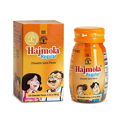 Dabur Hajmola Regular - Imported - 120 tablets