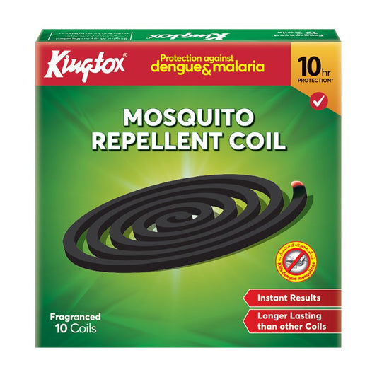 Kingtox Mosquito Coil - Pack of 6 (10 Coils In One Box)